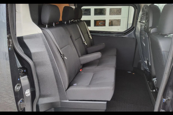 Renault Trafic 150 PK AUTOMAAT L2H1 DUBBELE CABINE - EURO 6 - GRIJS COMETE METALLIC - V-58-JPX - BPM VRIJ!