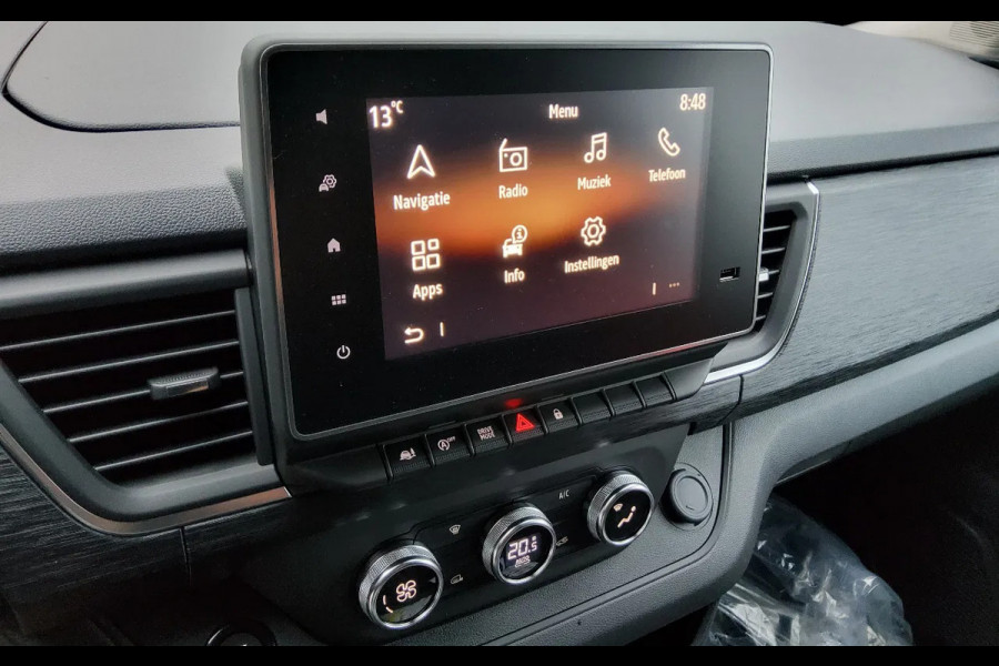 Renault Trafic 150 PK AUTOMAAT L2H1 DUBBELE CABINE - EURO 6 - GRIJS COMETE METALLIC - V-58-JPX - BPM VRIJ!