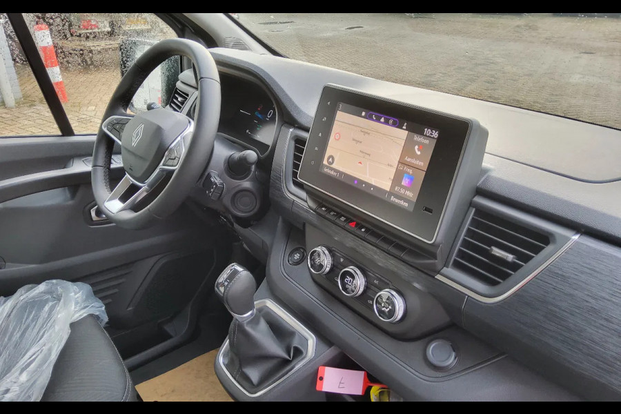 Renault Trafic 150 PK AUTOMAAT L2H1 DUBBELE CABINE - EURO 6 - GRIJS COMETE METALLIC - V-58-JPX - BPM VRIJ!