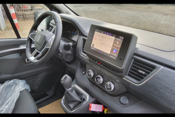 Renault Trafic 150 PK AUTOMAAT L2H1 DUBBELE CABINE - EURO 6 - GRIJS COMETE METALLIC - V-58-JPX - BPM VRIJ!