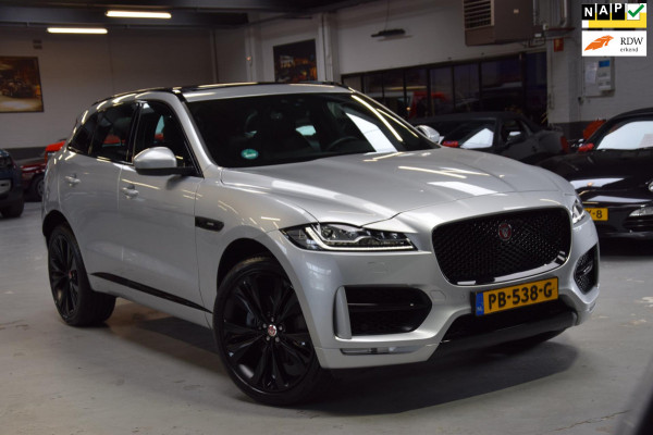 Jaguar F-Pace 3.0 S AWD 30d *R-Sport* Navi|301pk!|Leder|ACC|59850km!!|Org.NL|Dealer onderhouden