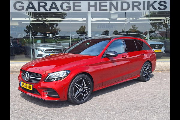 Mercedes-Benz C-Klasse Estate 180 AMG Virtual | Pano | 360 cam | Sfeer | Leder alcantara | Trekhaak 1800kg | occasion