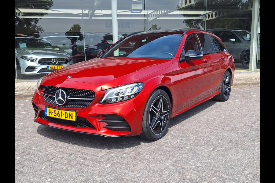 Mercedes-Benz C-Klasse Estate 180 AMG Virtual | Pano | 360 cam | Sfeer | Leder alcantara | Trekhaak 1800kg | occasion