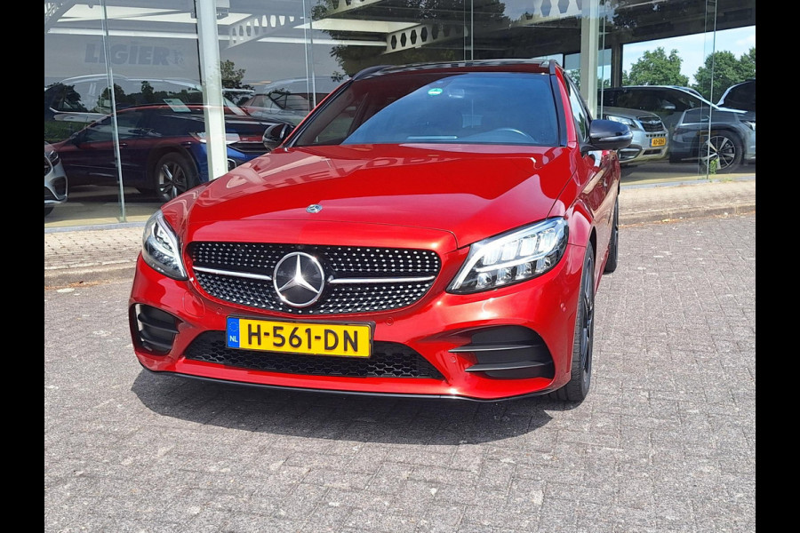 Mercedes-Benz C-Klasse Estate 180 AMG Virtual | Pano | 360 cam | Sfeer | Leder alcantara | Trekhaak 1800kg | occasion