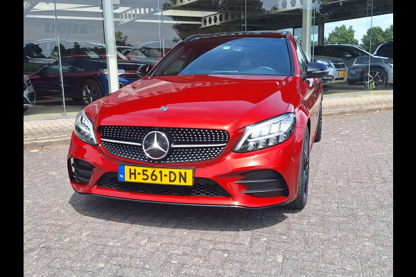 Mercedes-Benz C-Klasse Estate 180 AMG Virtual | Pano | 360 cam | Sfeer | Leder alcantara | Trekhaak 1800kg | occasion