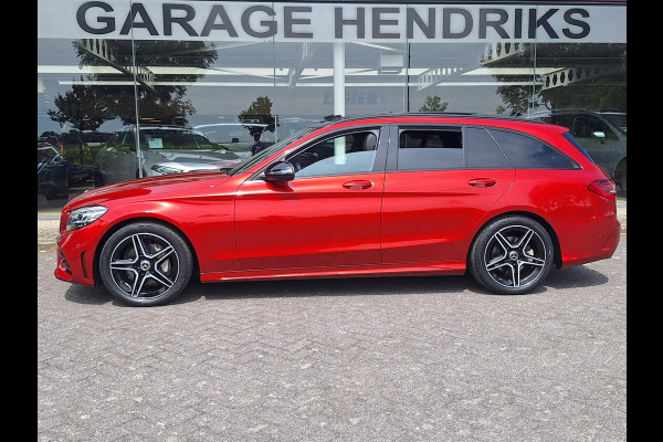 Mercedes-Benz C-Klasse Estate 180 AMG Virtual | Pano | 360 cam | Sfeer | Leder alcantara | Trekhaak 1800kg | occasion