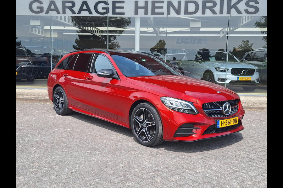 Mercedes-Benz C-Klasse Estate 180 AMG Virtual | Pano | 360 cam | Sfeer | Leder alcantara | Trekhaak 1800kg | occasion