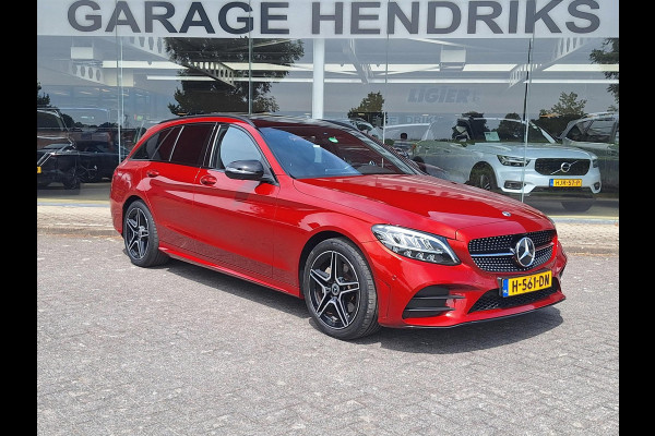 Mercedes-Benz C-Klasse Estate 180 AMG Virtual | Pano | 360 cam | Sfeer | Leder alcantara | Trekhaak 1800kg | occasion