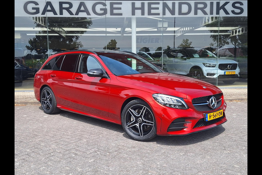 Mercedes-Benz C-Klasse Estate 180 AMG Virtual | Pano | 360 cam | Sfeer | Leder alcantara | Trekhaak 1800kg | occasion