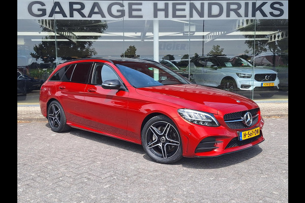 Mercedes-Benz C-Klasse Estate 180 AMG Virtual | Pano | 360 cam | Sfeer | Leder alcantara | Trekhaak 1800kg | occasion