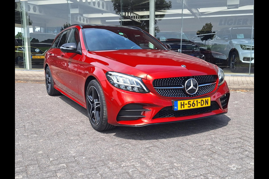 Mercedes-Benz C-Klasse Estate 180 AMG Virtual | Pano | 360 cam | Sfeer | Leder alcantara | Trekhaak 1800kg | occasion
