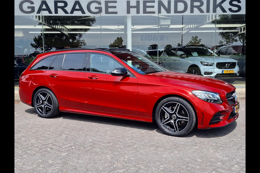 Mercedes-Benz C-Klasse Estate 180 AMG Virtual | Pano | 360 cam | Sfeer | Leder alcantara | Trekhaak 1800kg | occasion