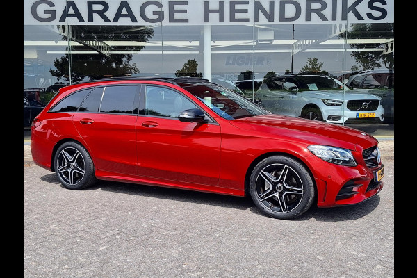 Mercedes-Benz C-Klasse Estate 180 AMG Virtual | Pano | 360 cam | Sfeer | Leder alcantara | Trekhaak 1800kg | occasion