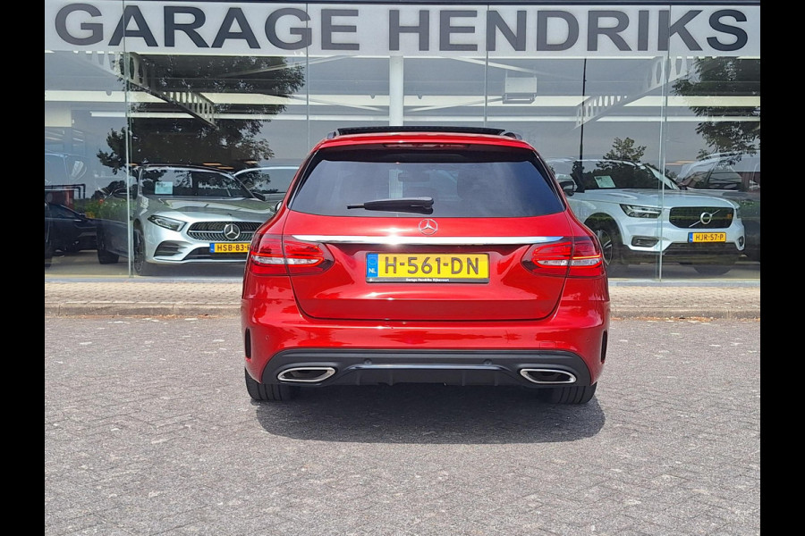 Mercedes-Benz C-Klasse Estate 180 AMG Virtual | Pano | 360 cam | Sfeer | Leder alcantara | Trekhaak 1800kg | occasion