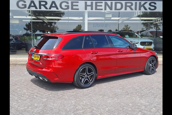 Mercedes-Benz C-Klasse Estate 180 AMG Virtual | Pano | 360 cam | Sfeer | Leder alcantara | Trekhaak 1800kg | occasion