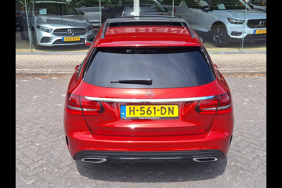 Mercedes-Benz C-Klasse Estate 180 AMG Virtual | Pano | 360 cam | Sfeer | Leder alcantara | Trekhaak 1800kg | occasion