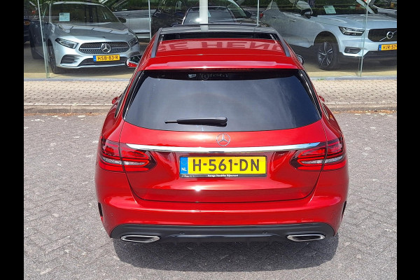 Mercedes-Benz C-Klasse Estate 180 AMG Virtual | Pano | 360 cam | Sfeer | Leder alcantara | Trekhaak 1800kg | occasion