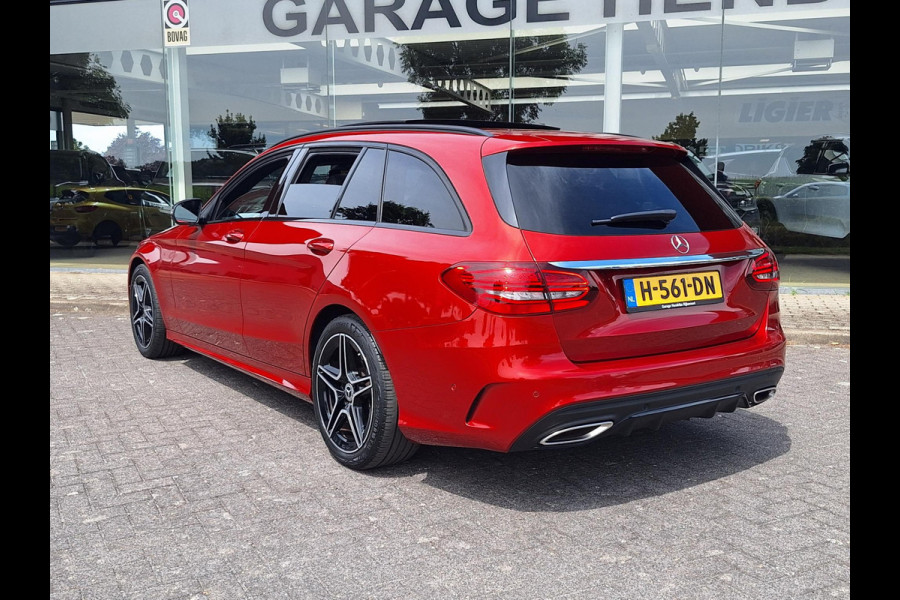 Mercedes-Benz C-Klasse Estate 180 AMG Virtual | Pano | 360 cam | Sfeer | Leder alcantara | Trekhaak 1800kg | occasion