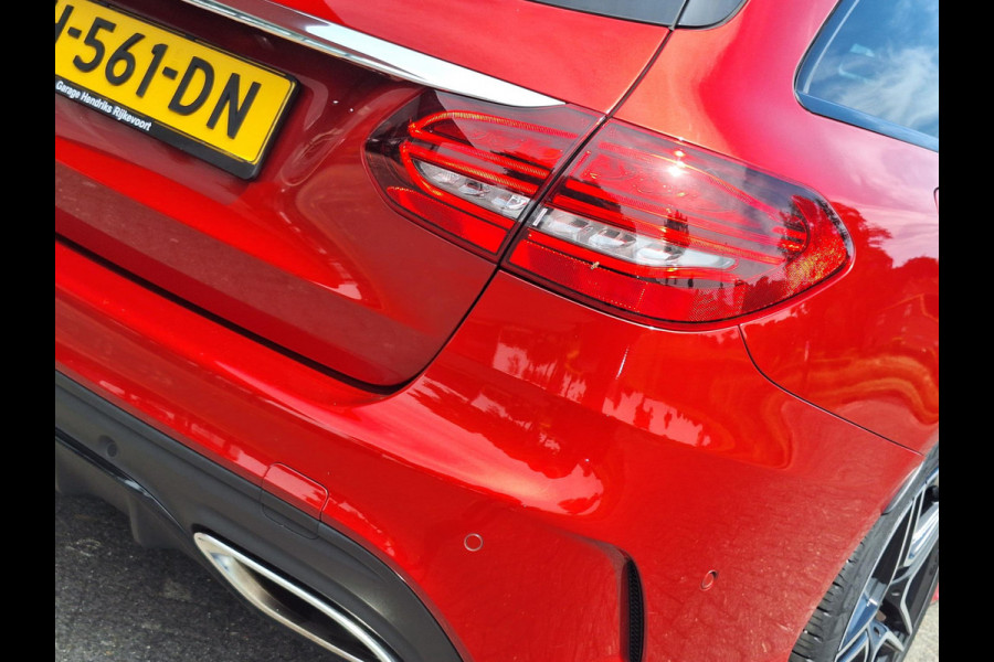 Mercedes-Benz C-Klasse Estate 180 AMG Virtual | Pano | 360 cam | Sfeer | Leder alcantara | Trekhaak 1800kg | occasion