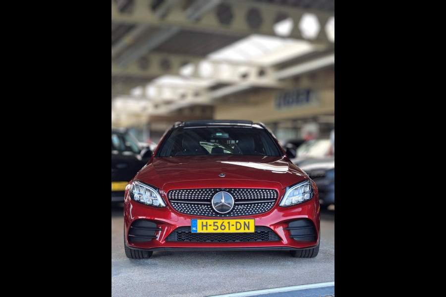 Mercedes-Benz C-Klasse Estate 180 AMG Virtual | Pano | 360 cam | Sfeer | Leder alcantara | Trekhaak 1800kg | occasion