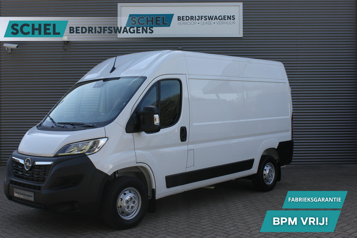 Opel Movano 33 2.2 CDTI 140pk L2H2 - Airco - Camera - Cruise - Blind Spot - 270 deuren - Rijklaar