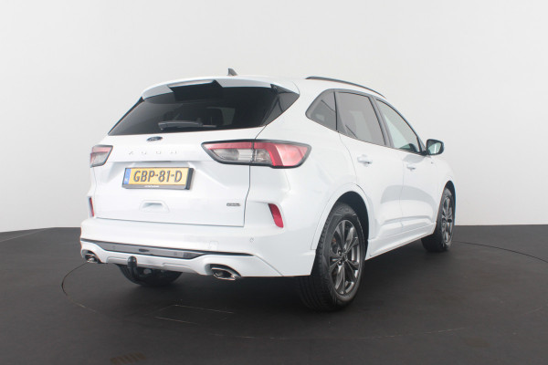 Ford Kuga 2.5 PHEV ST-Line X 225pk > Winterpakket/Trekhaak/all season/Frozen White/Plug-in hybride