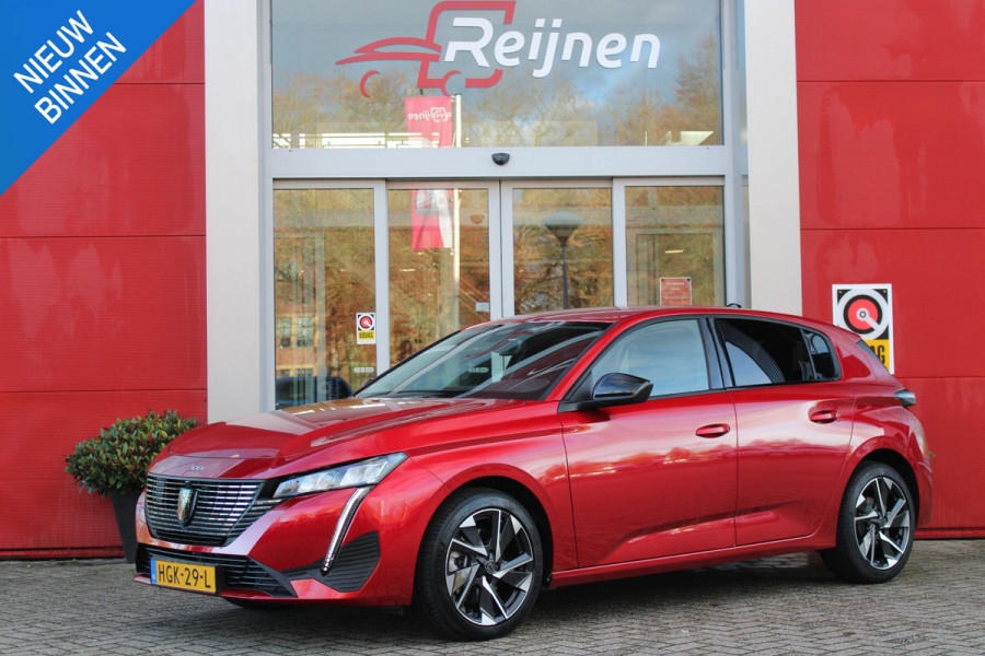 Peugeot 308 1.2 Hybrid 145PK E-DCS6 Allure | AGR STOEL | STOEL EN STUUR VEWARMING | KEYLESS ENTRY/START | DRAADLOZE APPLE CARPLAY/ANDROID AUTO | NAVIGATIE | CLIMATE CONTROL | LICHTMETALEN VELGEN 17" | LED KOPLAMPEN | ACHTERUITRIJCAMERAA | ADAPTIVE CRUISE CONTROL | DRAADLOZE TELEFOONLADER |