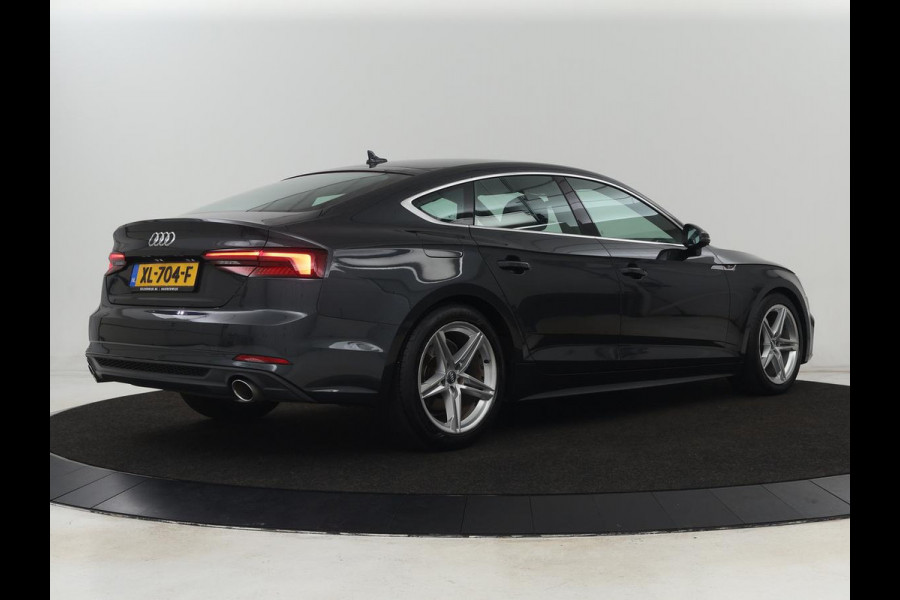 Audi A5 40 TFSI Sport S-Line edition | Carplay | Sportstoelen | Full LED | Half leder | Navigatie | Parkeerhulp | Cruise control | Bluetooth | Climate control | Sportstuur