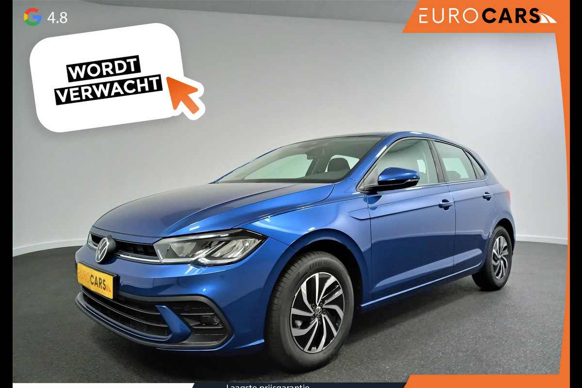 Volkswagen Polo 1.0 TSI Life DSG Nieuw model ! | Navigatie | Apple Carplay/Android | Digitale Cockpit | Airco | Parkeer sensoren V+A | LED | Lichtmetalen Velgen