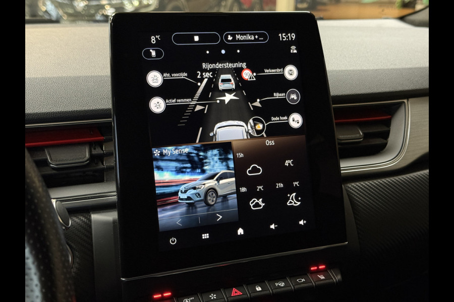 Renault Captur 1.3 TCe 140 R.S. Line | Groot Navi | Trekhaak | 360 | ACC | Stuur & Stoelverwarming | Blindspot | 100% Dealer onderhouden!