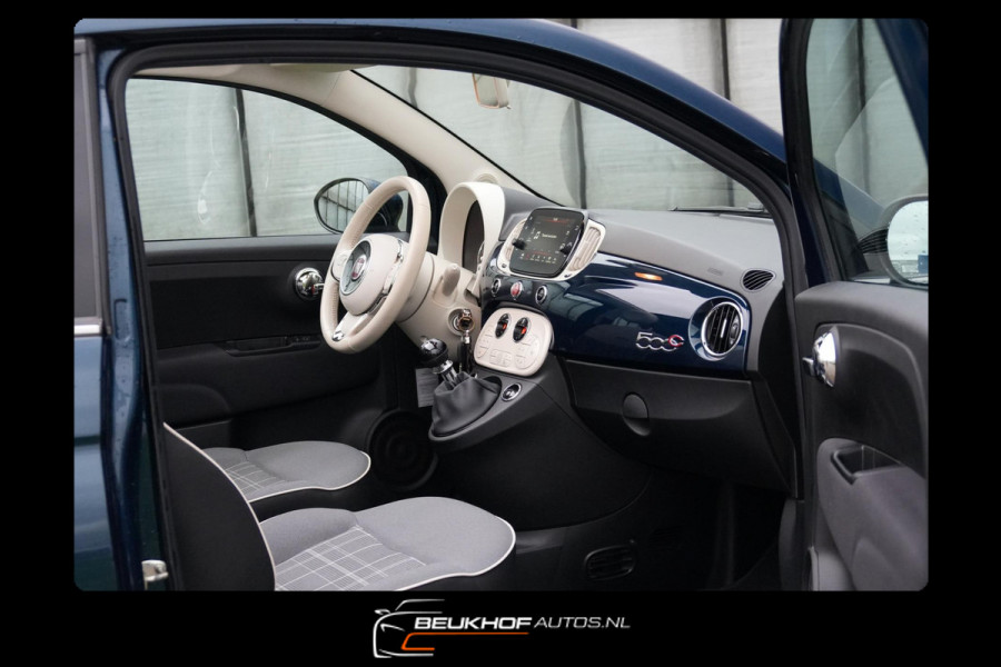 Fiat 500 1.2 Lounge Carplay Dab+ Radio Airco Navi Elek Ramen
