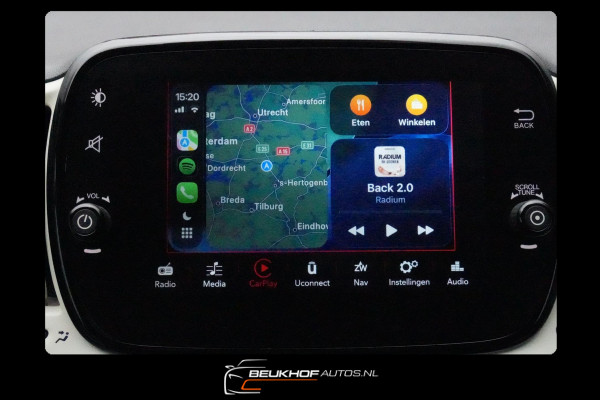Fiat 500 1.2 Lounge Carplay Dab+ Radio Airco Navi Elek Ramen