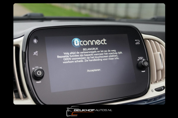 Fiat 500 1.2 Lounge Carplay Dab+ Radio Airco Navi Elek Ramen