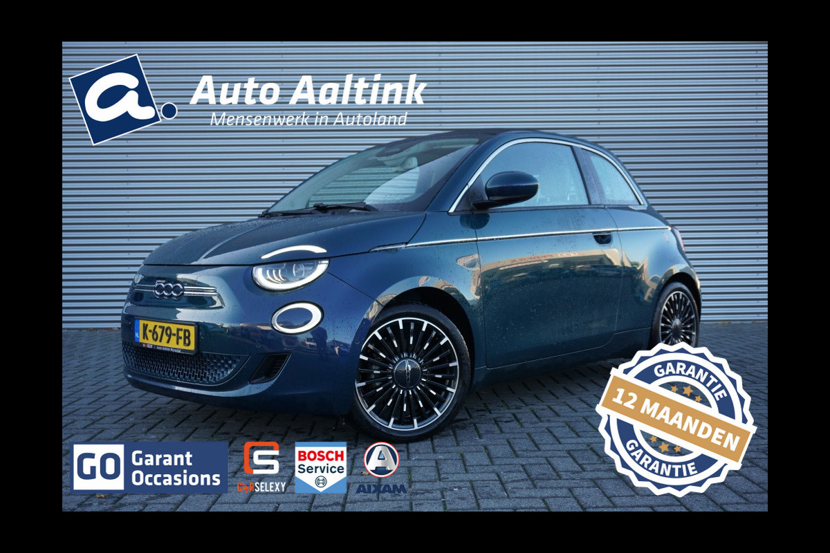 Fiat 500E La Prima 42 kWh CABRIOLET | MEEST LUXE | WINTERPACK
