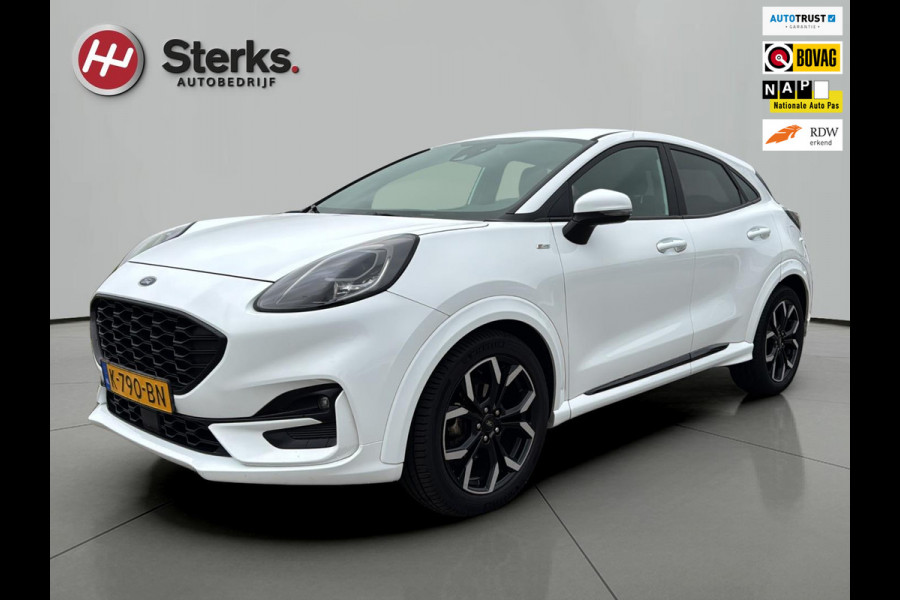 Ford Puma 1.0 EcoBoost Hybrid ST-Line X CARPLAY HALF LEDER PERFECTE STAAT