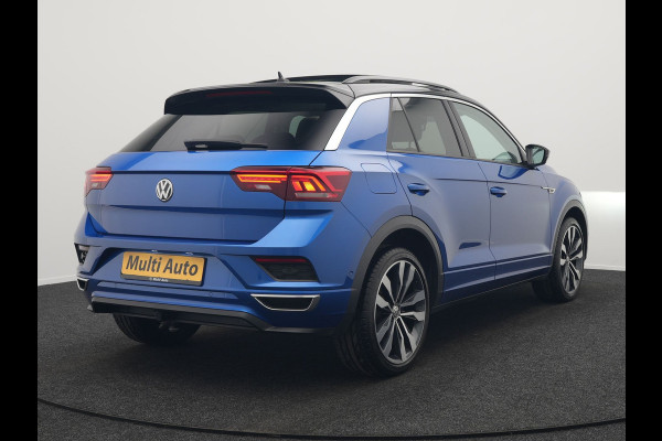 Volkswagen T-Roc 1.5 TSI DSG R-Line 150pk Dealer O.H. | Panodak | Trekhaak Afn. | Camera | Lederen Sportstoelen Verwarmd | Beats Audio | 19"L.M | Virtual | Navigatie | Blis |