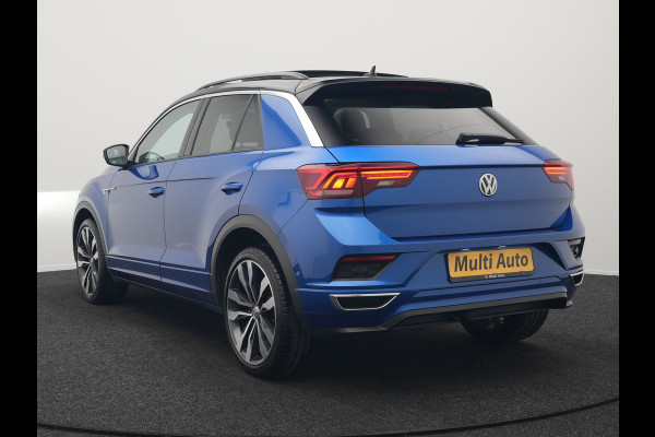 Volkswagen T-Roc 1.5 TSI DSG R-Line 150pk Dealer O.H. | Panodak | Trekhaak Afn. | Camera | Lederen Sportstoelen Verwarmd | Beats Audio | 19"L.M | Virtual | Navigatie | Blis |