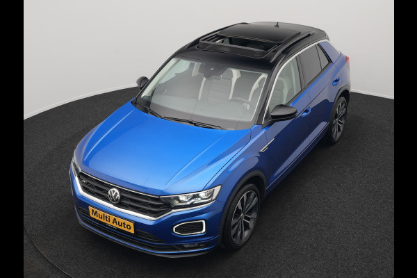 Volkswagen T-Roc 1.5 TSI DSG R-Line 150pk Dealer O.H. | Panodak | Trekhaak Afn. | Camera | Lederen Sportstoelen Verwarmd | Beats Audio | 19"L.M | Virtual | Navigatie | Blis |