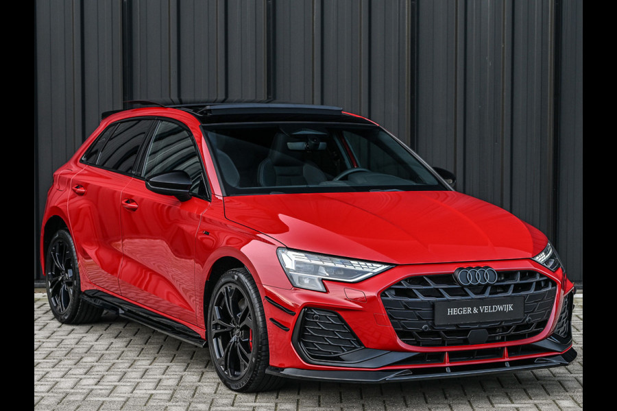 Audi A3 Sportback 45 TFSI e S EDITION COMPETITION | BLACK OPTIC | MATRIX LED | KEYLESS | VIRTUAL COCKPIT | PANORAMADAK | AMBIANCE INTERI