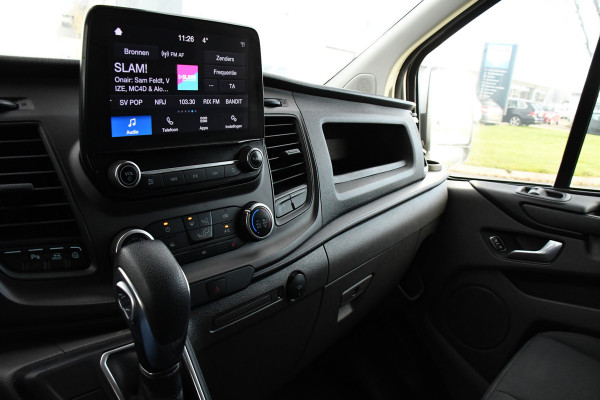 Ford Transit Custom 280 2.0 TDCI L1H1 PB Edition Camera, Cruise, Carplay, Sensoren, Automaat, 2 x Schuifdeur, Automaat, Stoelverwarming, LED, Uniek!