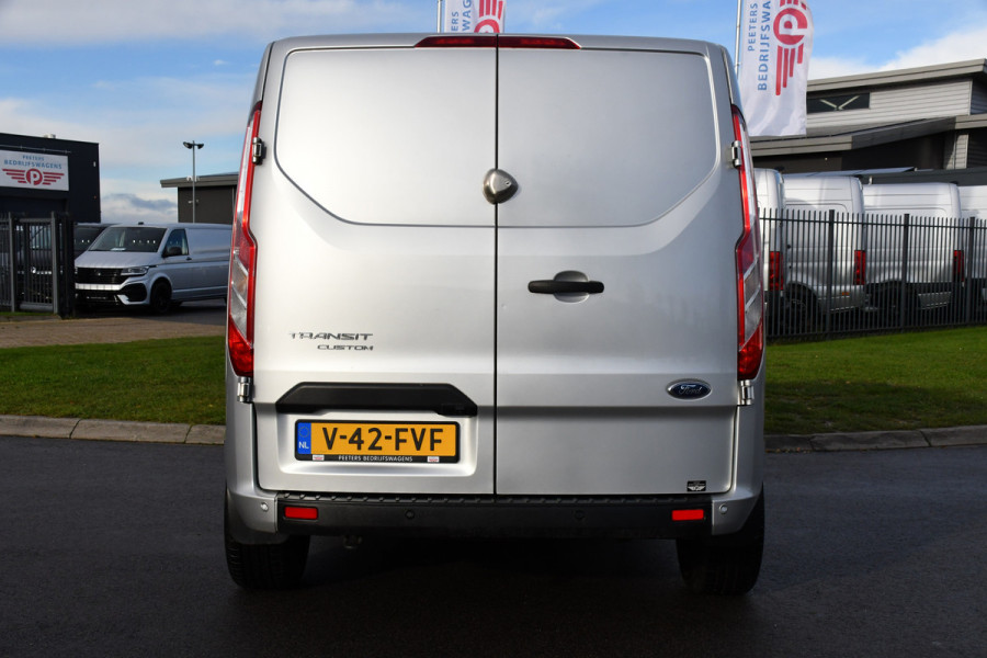 Ford Transit Custom 280 2.0 TDCI L1H1 PB Edition Camera, Cruise, Carplay, Sensoren, Automaat, 2 x Schuifdeur, Automaat, Stoelverwarming, LED, Uniek!