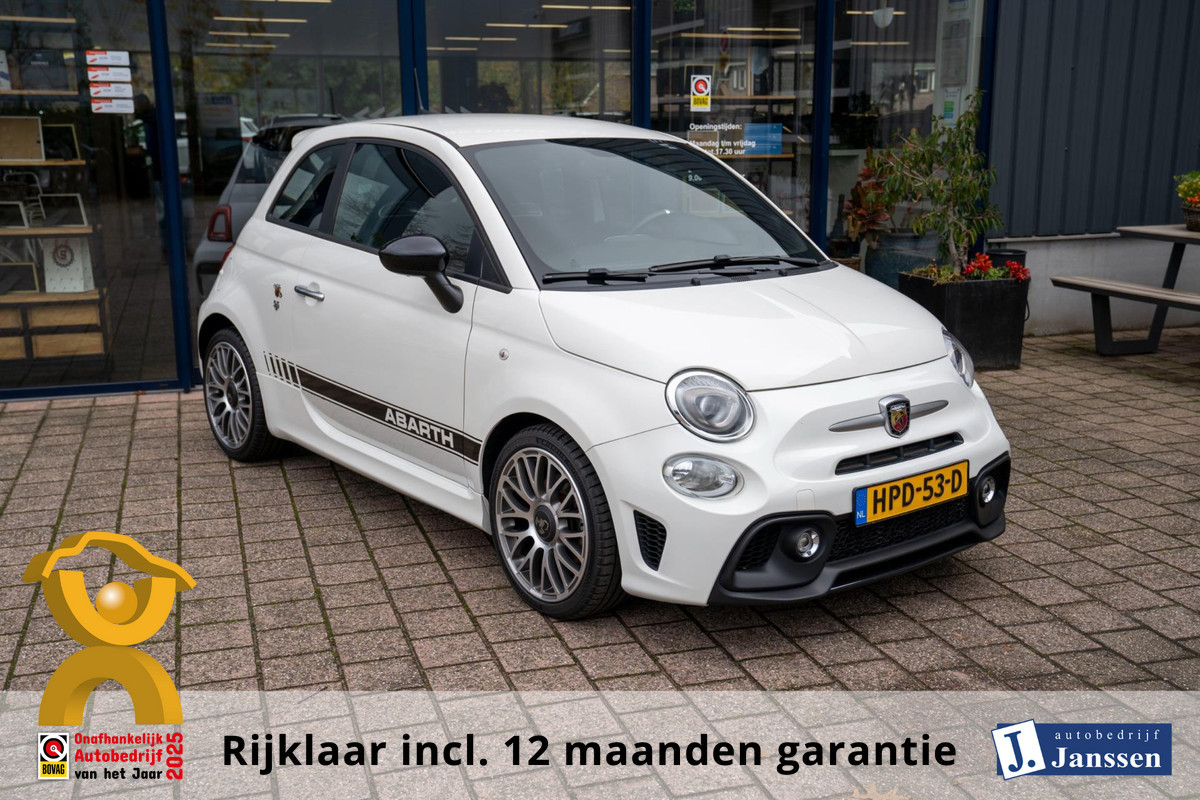 Fiat 500 1.4 T-Jet Abarth 595 70th Anniversary | Prijs rijklaar incl. 12 mnd garantie |17"Lmv Navi Carplay Bluetooth DAB