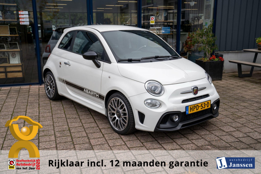 Fiat 500 1.4 T-Jet Abarth 595 70th Anniversary | Prijs rijklaar incl. 12 mnd garantie |17"Lmv Navi Carplay Bluetooth DAB