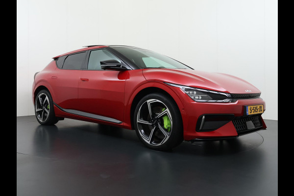 Kia Ev6 GT AWD 77.4 kWh SOH 99% | 585PK!| PANO | KIA GARANTIE T/M 2029 | STOEL/STUUR VERW. | 360 CAMERA| ELEK. ACHTERKLEP| HEAD-UP| MERIDIAN AUDIO|