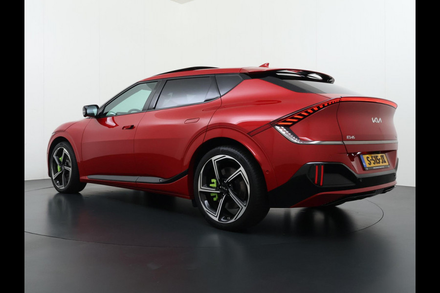 Kia Ev6 GT AWD 77.4 kWh SOH 99% | 585PK!| PANO | KIA GARANTIE T/M 2029 | STOEL/STUUR VERW. | 360 CAMERA| ELEK. ACHTERKLEP| HEAD-UP| MERIDIAN AUDIO|