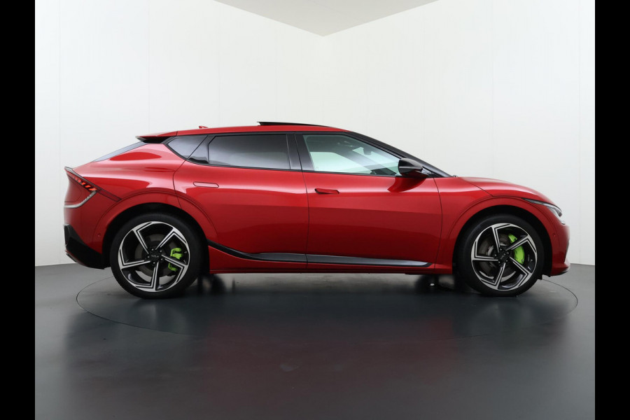 Kia Ev6 GT AWD 77.4 kWh SOH 99% | 585PK!| PANO | KIA GARANTIE T/M 2029 | STOEL/STUUR VERW. | 360 CAMERA| ELEK. ACHTERKLEP| HEAD-UP| MERIDIAN AUDIO|