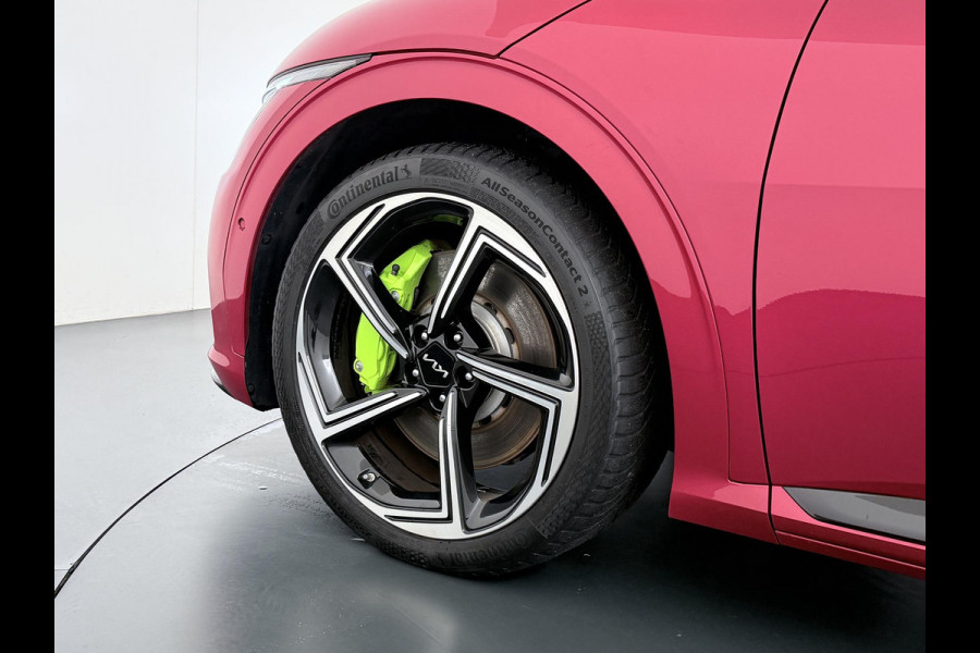 Kia Ev6 GT AWD 77.4 kWh SOH 99% | 585PK!| PANO | KIA GARANTIE T/M 2029 | STOEL/STUUR VERW. | 360 CAMERA| ELEK. ACHTERKLEP| HEAD-UP| MERIDIAN AUDIO|