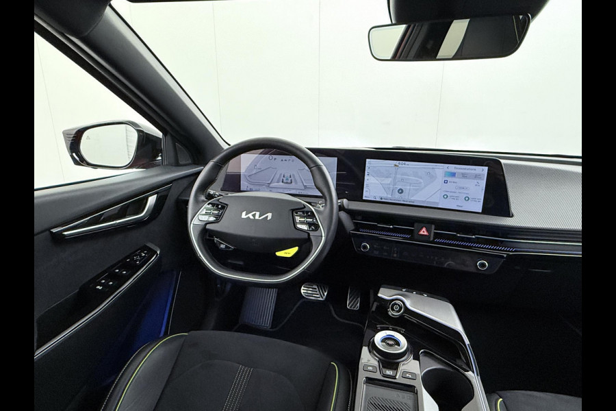 Kia Ev6 GT AWD 77.4 kWh SOH 99% | 585PK!| PANO | KIA GARANTIE T/M 2029 | STOEL/STUUR VERW. | 360 CAMERA| ELEK. ACHTERKLEP| HEAD-UP| MERIDIAN AUDIO|