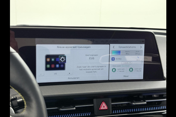 Kia Ev6 GT AWD 77.4 kWh SOH 99% | 585PK!| PANO | KIA GARANTIE T/M 2029 | STOEL/STUUR VERW. | 360 CAMERA| ELEK. ACHTERKLEP| HEAD-UP| MERIDIAN AUDIO|