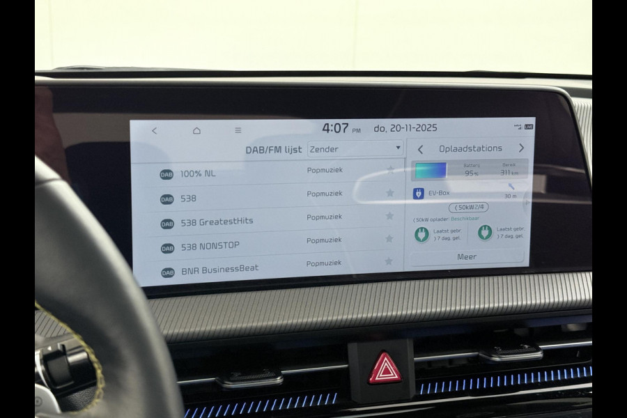 Kia Ev6 GT AWD 77.4 kWh SOH 99% | 585PK!| PANO | KIA GARANTIE T/M 2029 | STOEL/STUUR VERW. | 360 CAMERA| ELEK. ACHTERKLEP| HEAD-UP| MERIDIAN AUDIO|